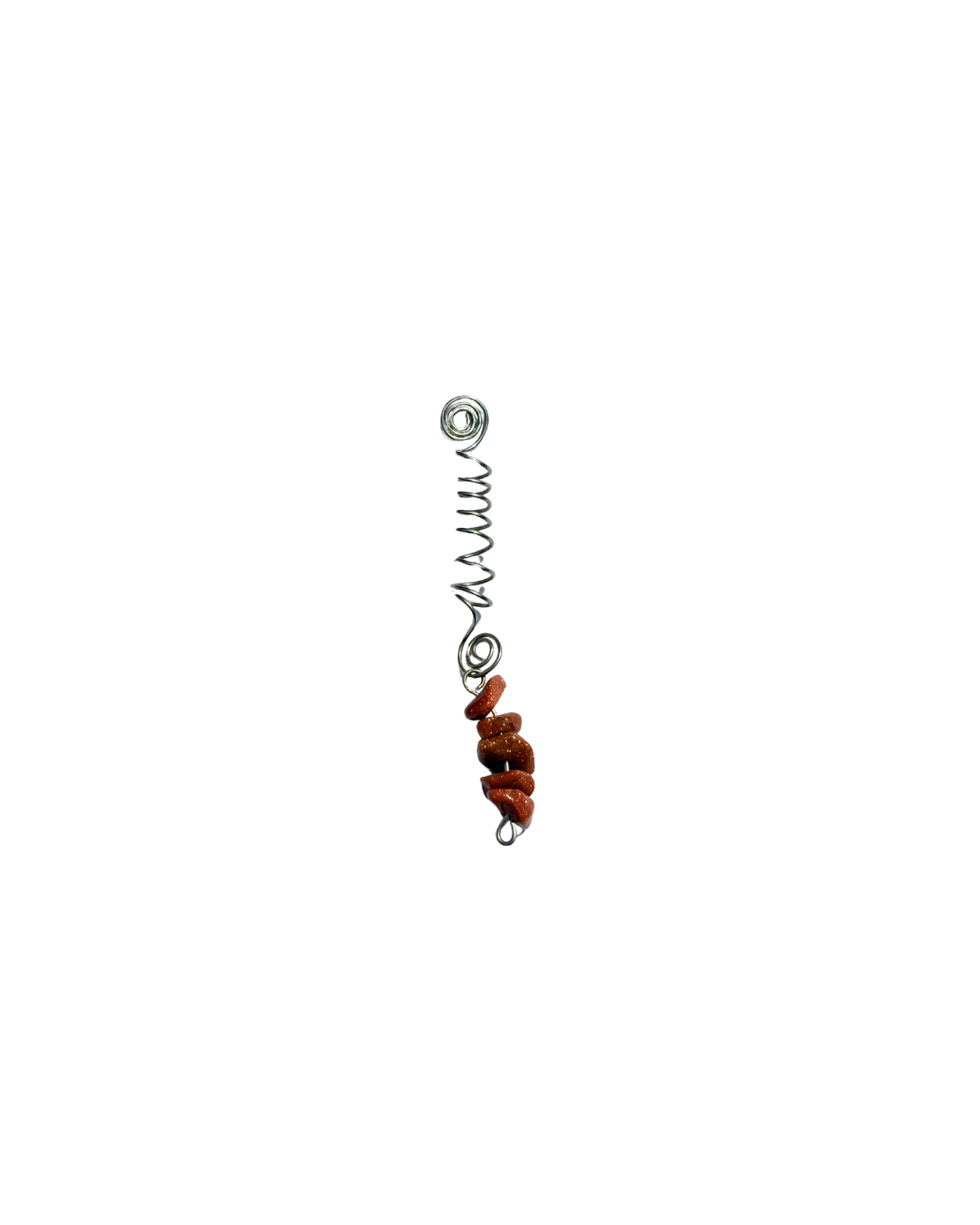 Aventurine Hair Spiral