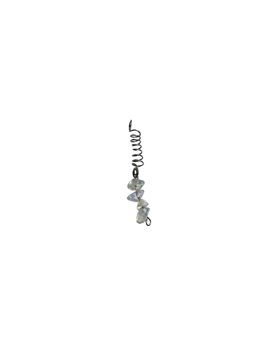 Clear Quartz Hair Spiral
